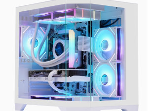 Gaming Kućište CS091 White + 7 X ARGB FAN INCLUDED