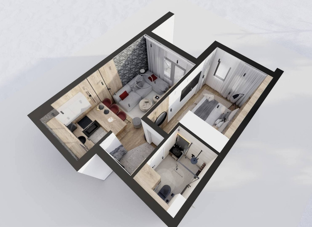 Stanovi i apartmani dvosoban Trebević Brus 3