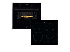 Electrolux ugradbeni set ploča EHF6240IOK + pećnica LOH3H00BK