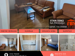 Stan Prijedor 55m2