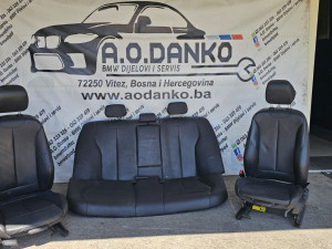 BMW Sjedista M paket F30 CRNA koža profilisana  Nema grijanje s64