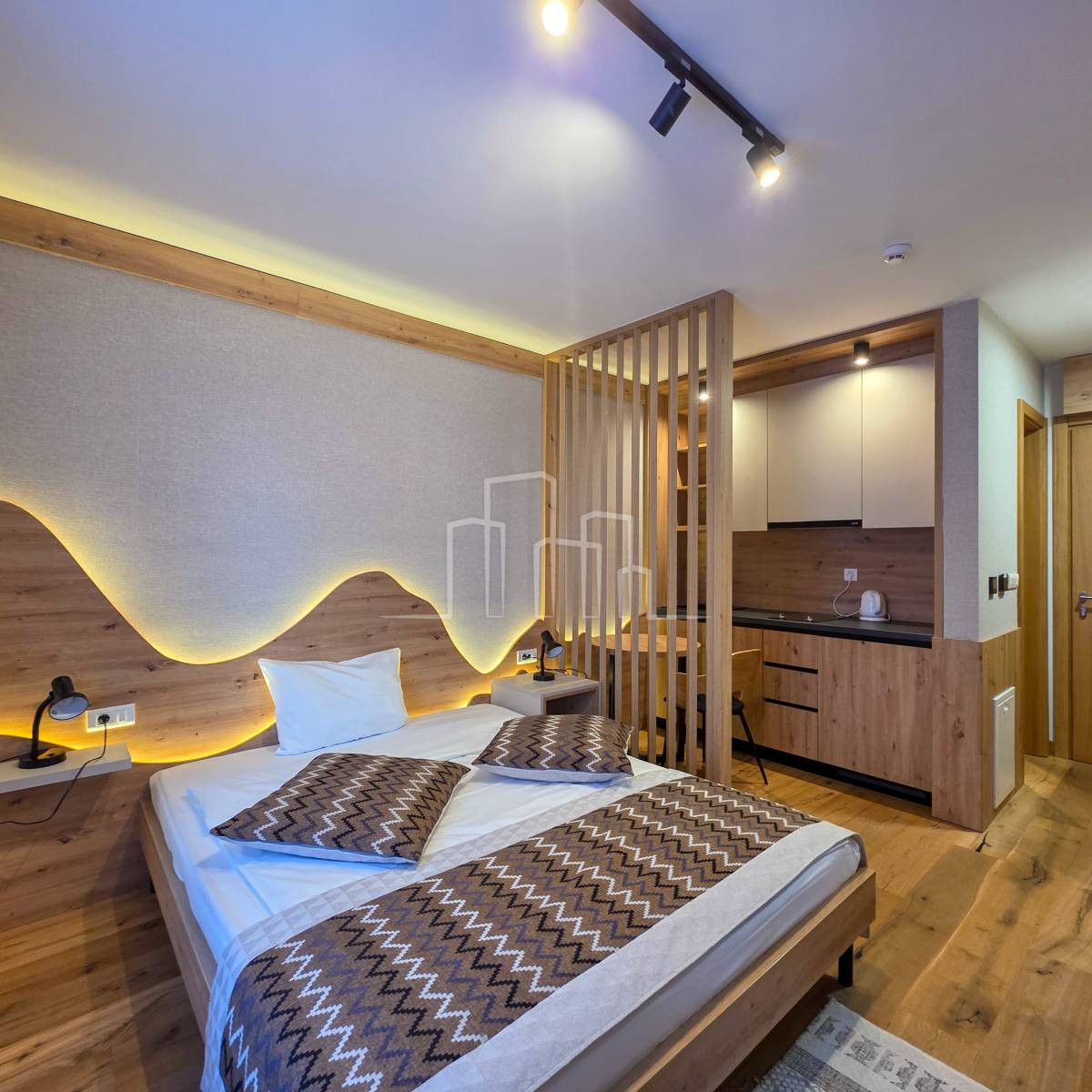 Nov apartman sa spavaćom sobom 28m2 Jahorina Vučko 5