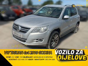 VW TIGUAN 2.0 4x4 2010 MOTOR-DIJELOVI