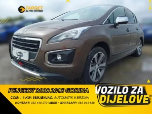 PEUGEOT 3008 1.6 2015 MJENJAC MOTOR BH01 BHZ DIJELOVI