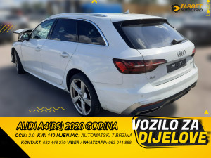 AUDI A4(B9) 2.0  BENZIN 2020 MOTOR-DIJELOVI