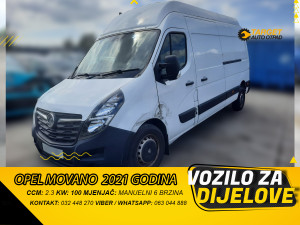 OPEL MOVANO 2.3 2021 MOTOR-DIJELOVI