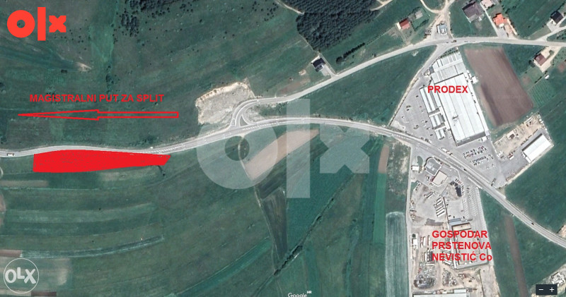 Građevinsko zemljište Tomislavgrad, selo Kolo, 3200 m2