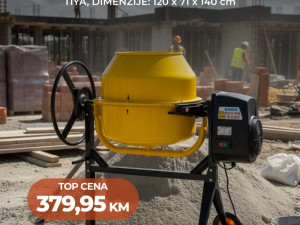 Mješalica za beton 125l 550W 74038-TIYA