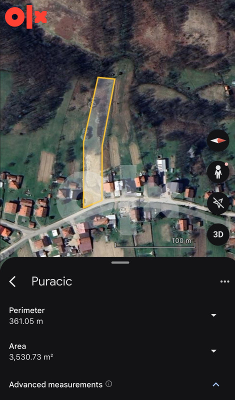 Zemljište, Plac u Puracicu, Lukavac 5