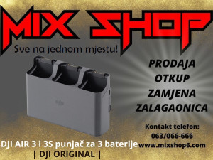 Battery Charging Hub punjač za 3 baterije DJI MAVIC AIR 3/3S dron