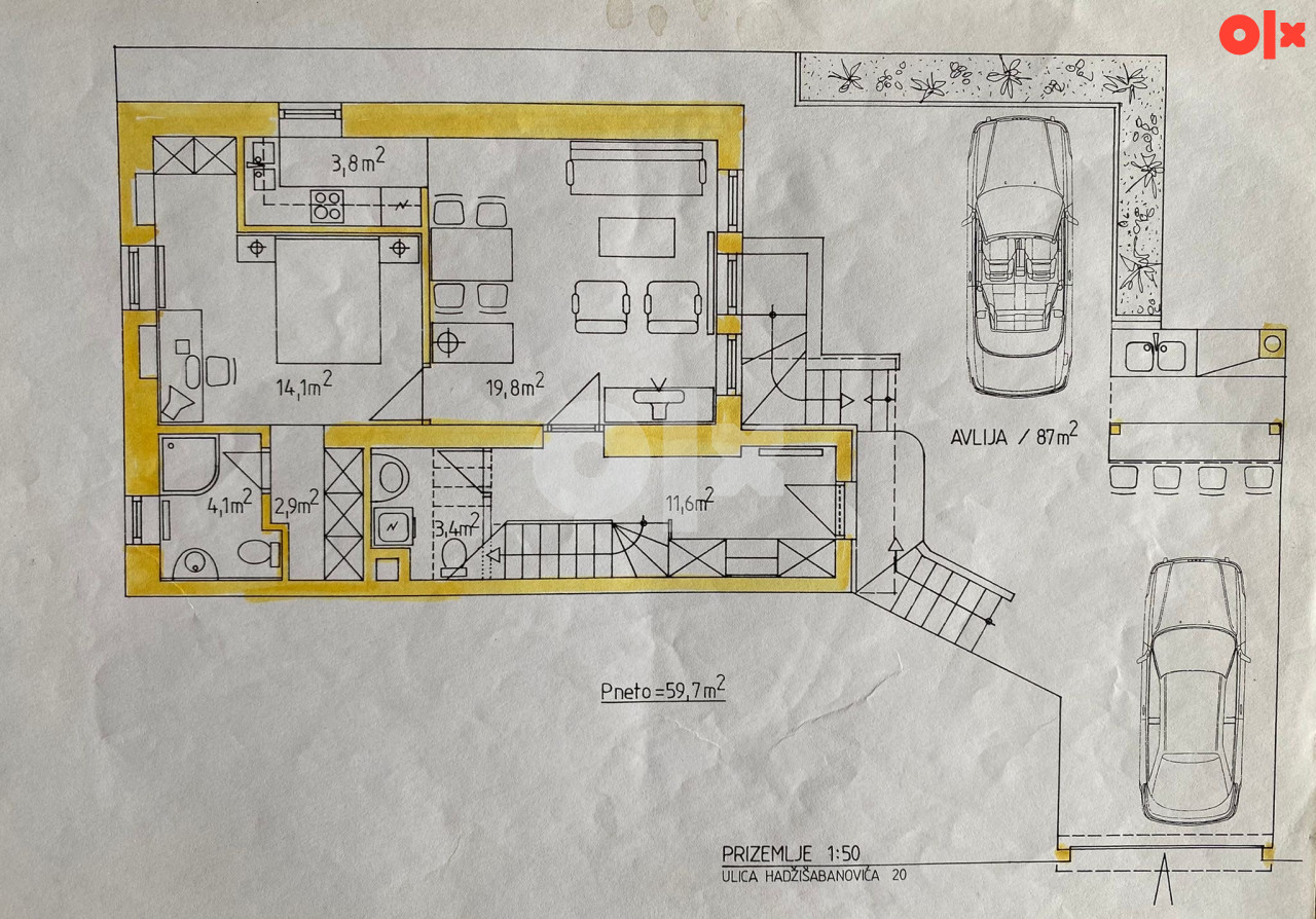 Roh bau Kuća 150m2 Sarajevo Stari Grad 19
