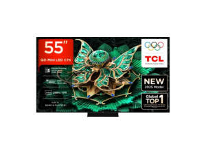 TCL TV 55" C7K 4K Mini LED 144Hz Google TV 55C7K