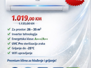 Haier KLIMA Pearl Premium 1U35MEPFRA-H/AS35PBPHRA-PRE 3,6/3,9KW