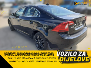 VOLVO S60/V60 2.0 2010 GODINA MOTOR DIJELOVI