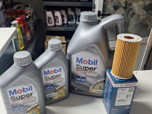 MOBIL 5W30 7 LITARA SA FILTEROM MERCEDES E KLASA W211