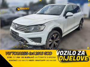 VW TOUAREG 3.0 4x4 2015 GODINA MOTOR-DIJELOVI