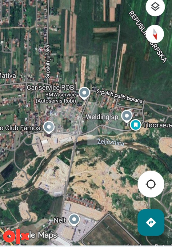 Zemljište 3550m2 industrijska zona I. Sarajevo