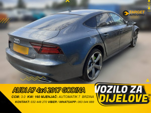 AUDI A7 3.0 4x4 2017 GODINA MOTOR-DIJELOVI