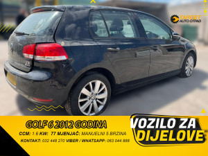 GOLF VI (6) 1.6 2012 GODINA MOTOR-DIJELOVI