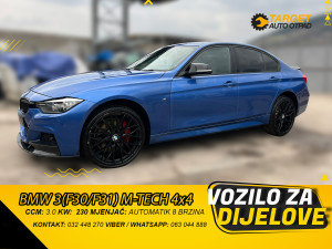 BMW SERIJA 3(F30/F31) M-TECH 4x4 3.0 2014 GODINA MOTOR-DIJELOVI