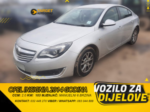 OPEL INSIGNIA 2.0 2014 GODINA MOTOR DIJELOVI