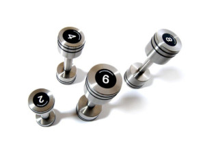 Escape Classic Steel Dumbbells - Okrugle Bućice Tegovi par 14k...