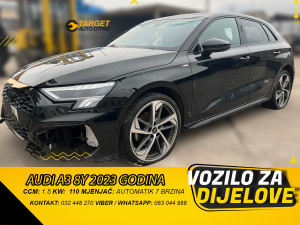AUDI A3 8Y 1.5 2023 GODINA MOTOR DIJELOVI