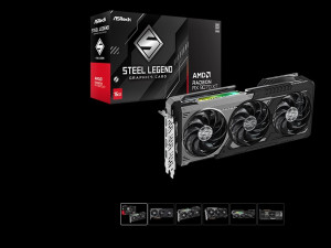 Asrock RX 9070 XT Steel Legend Dark 16GB DDR6 Dx12