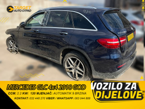 MERCEDES GLC(X253) 2.2 4x4 2018 GODINA MOTOR DIJELOVI