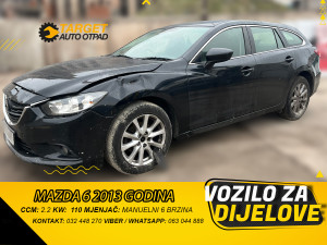 MAZDA 6 2.2 2013 GODINA MOTOR DIJELOVI