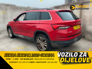 SKODA KODIAQ 1.5 2020 GODINA MOTOR DIJELOVI