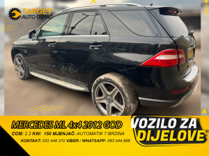 MERCEDES ML(W166) 2.2 4x4 2012 GODINA MOTOR DIJELOVI