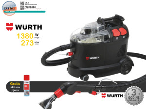 USISIVAČ ZA DUBINSKO WURTH-ov KARCHER PUZZI 8/1 DIGI PRNJAVOR