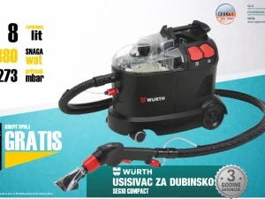 USISIVAČ ZA DUBINSKO WURTH-ov KARCHER PUZZI 8/1 DIGI PRNJAVOR
