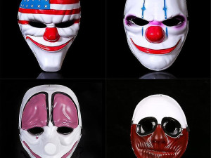 Maske halloween payday maske dallas hoxton wolf