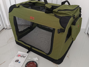 Sklopivi transporter za pse 70x53x50 cm