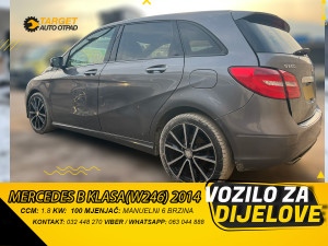 MERCEDES B KLASA(W246) 2014 GODINA MOTOR DIJELOVI