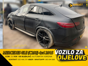MERCEDES GLE(C292) 4x4 3.0 2015 GODINA MOTOR DIJELOVI