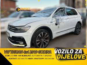 VW TIGUAN 2.0 4x4 2019 GODINA MOTOR DIJELOVI
