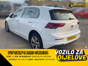 VW GOLF 8 1.5 2023 GODINA MOTOR DIJELOVI