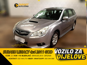 SUBARU LEGACY 2.0 4x4 2011 GODINA MOTOR DIJELOVI