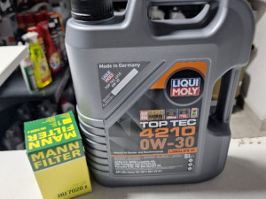 LIQUI MOLY 0W30 SA FILTEROM ULJA GOLF 7 PASSAT 8 ARTEON DIZEL