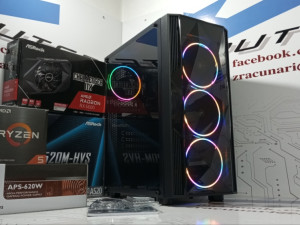 RAČUNAR RYZEN 5 5500/1TB NVMe/16GB DDR4 3200Mhz/RX 6600/RGB