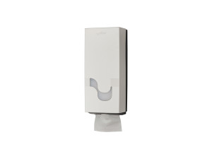 Dispenzer za toalet papir u listicima bijeli