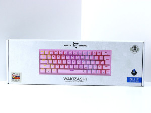 Gaming mehanička tastatura WHITE SHARK Wakizashi Blue switch pink