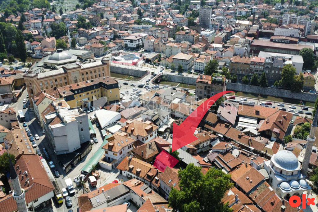 m2: Stari Grad / Baščaršija / kuća 160m2 na parceli 143m2