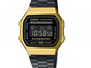 CASIO VINTAGE SAT MODEL A168WEGB-1BEF