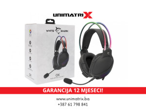 Slušalice White Shark OX GH-2140 RGB PC/PS4/PS5