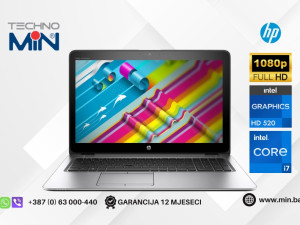HP EliteBook 850 G3 15.6" FHD IPS i7-6500U, 16 GB RAM, 512 GB SSD