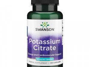 SWANSON HEALTH POTASSIUM CITRATE 120 kaps